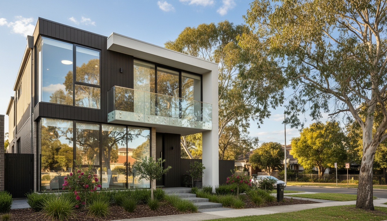 Modern Melbourne home with floor-to-ceiling glass